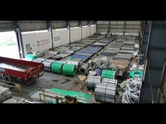 Inventario de acero galvanizado de nuestra fábrica
