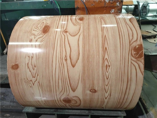 Zinc Coated Prepainted Galvanized Steel Coil Q345 2mm Wood PPGI Color
