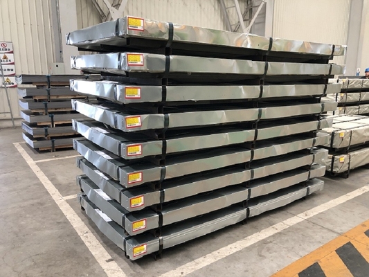 SGCC SECC Galvanized Aluzinc Steel Sheet 0.3mm 0.4mm 0.5mm AZ150 4*8 Regular Spangle