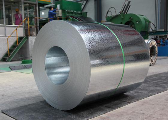 Hot Dipped Zinc Coating GI Steel Coil 22 Gauge Z220 Regular Spangle