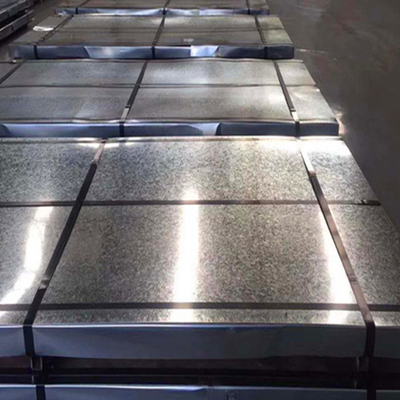 SGCC SECC Galvanized Aluzinc Steel Sheet 0.3mm 0.4mm 0.5mm AZ150 4*8 Regular Spangle
